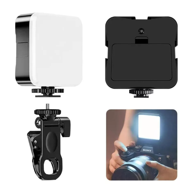 LUZ LED MINI CON CLIP SELFIES CELULAR TABLET LAPTOP - 5