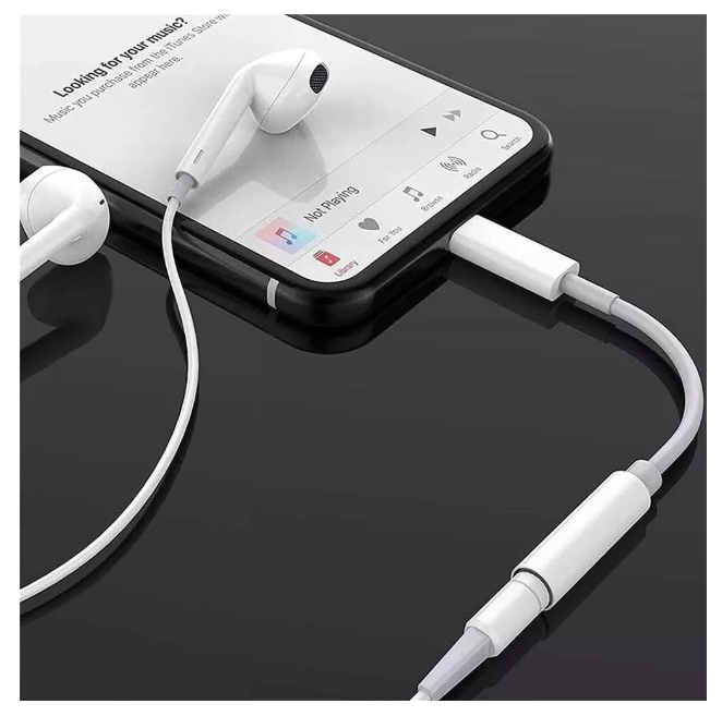 ADAPTADOR DE AUDIO 35MM AUXILIAR PARA IPHONE IPAD TIPO C JACK - 4