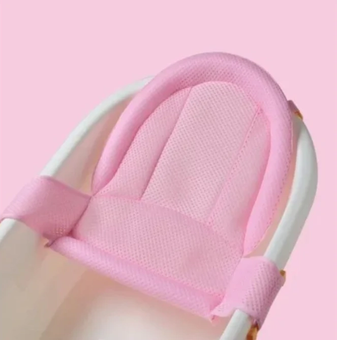 HAMACA MALLA DE TINA DUCHA BAÑERA PARA BEBE  RED DE BAÑO  ROSA - 5