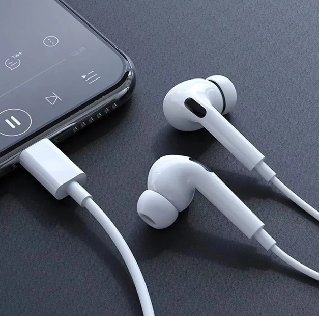 AUDIFONOS PUERTO LIGHTNING PARA IPHONE - BLANCO BLUETOOTH - 2