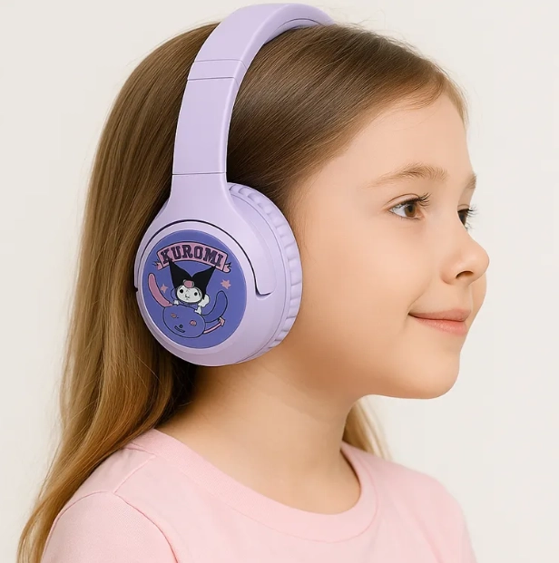 AUDIFONOS KUROMI BLUETOOTH ON EAR CON DISEÑOS INTERCAMBIABLE BLUETOOTH - 1