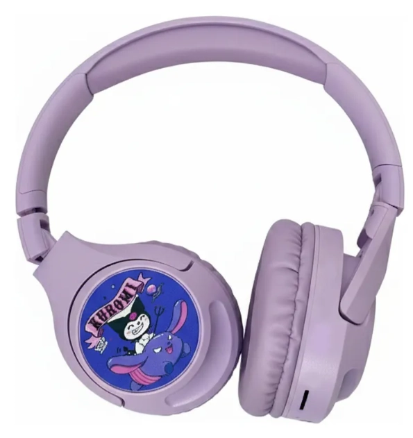 AUDIFONOS KUROMI BLUETOOTH ON EAR CON DISEÑOS INTERCAMBIABLE BLUETOOTH - 6
