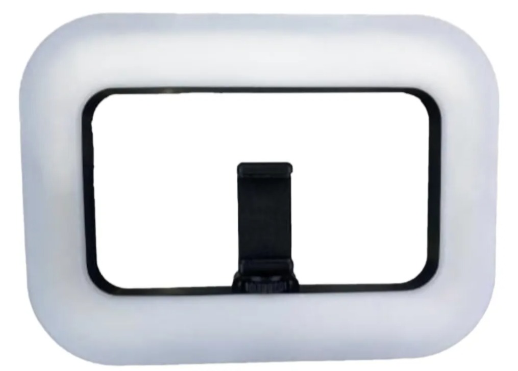 EQUIPO DE VIDEO CON LUZ DE ANILLO NEGRO BLANCO FRIO Y CALIDO - 4