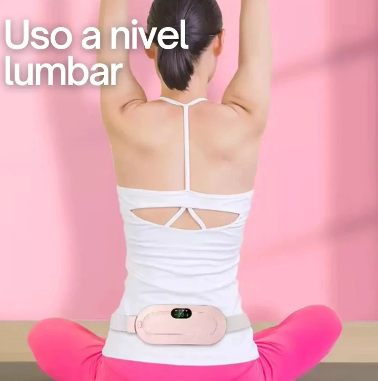MASAJEADOR MENSTRUALES GUATERO ALIVIO COLICOS CALENTADOR USB ROSA - 8