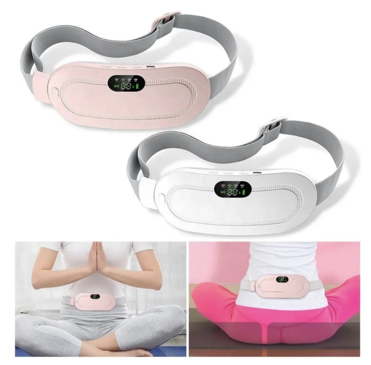 MASAJEADOR MENSTRUALES GUATERO ALIVIO COLICOS CALENTADOR USB BLANCO - 3