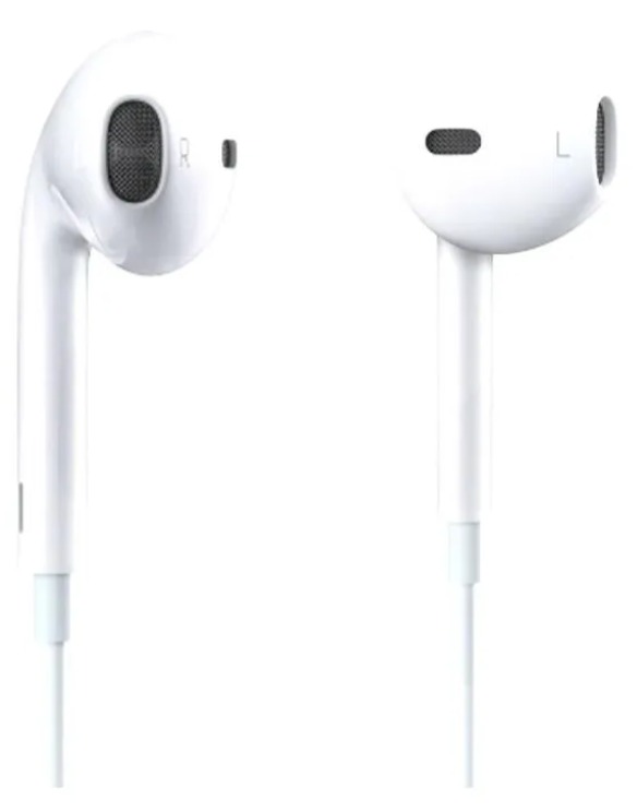 AUDIFONOS MANOS LIBRES PARA CELULAR JACK 3.5MM COLOR BLANCO LUZ BLANCO - 5