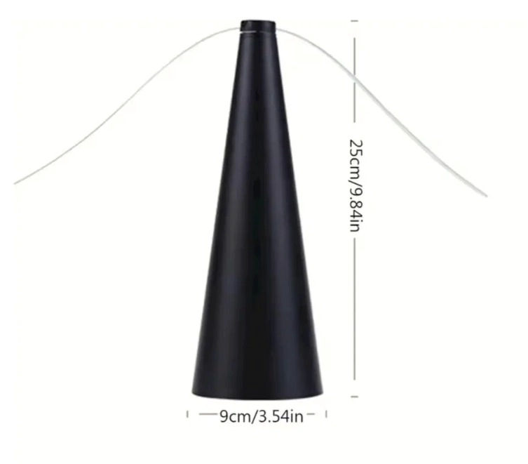ESPANTA MOSCAS VENTILADOR ELECTRICO PORTATIL HELICE REPELENTE - 3
