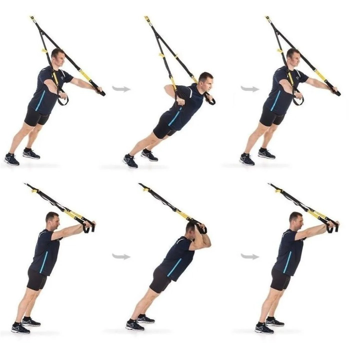 BANDAS DE SUSPENSION PRO3 TIPO TRX ENTRENAMIENTO CROSSFIT - 5