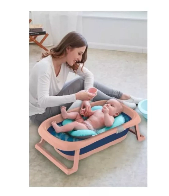 COJIN MALLA HAMACA D BAÑO PARA BAÑERA TINA BEBE TIPO ASIENTO ESTRELLA - 4