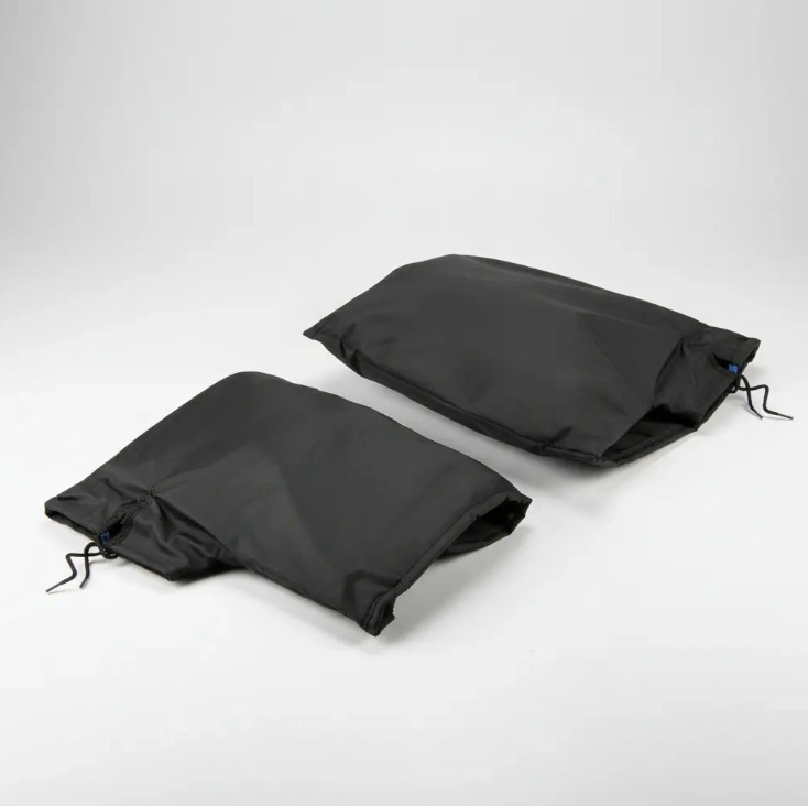 SET PAR CUBRE PUÑOS DE INVIERNO PARA MOTO ECO CUERO CHIPORRO - 3