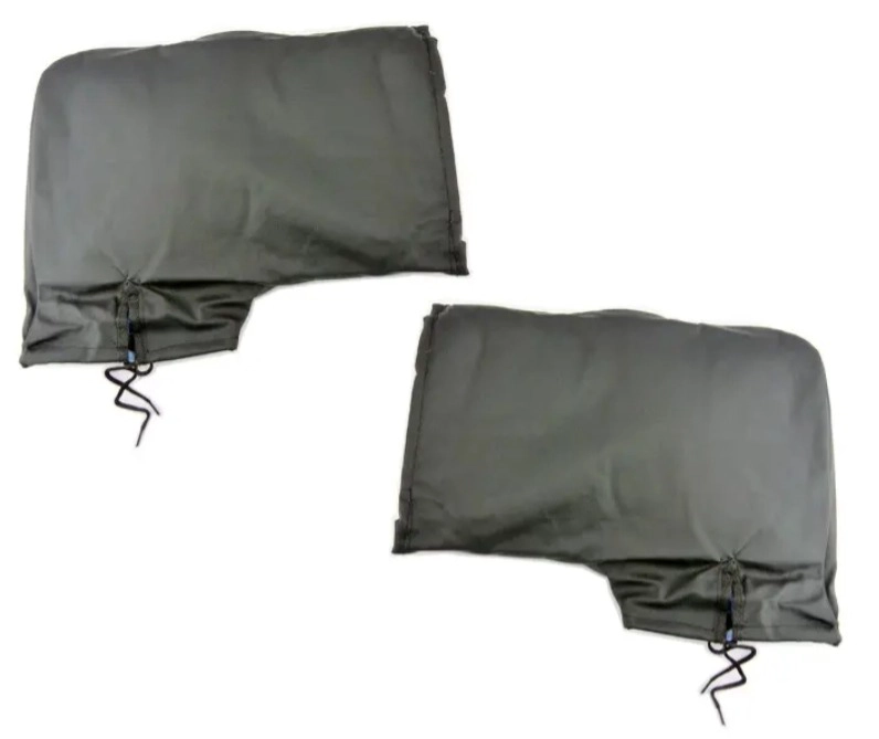 SET PAR CUBRE PUÑOS DE INVIERNO PARA MOTO ECO CUERO CHIPORRO - 4