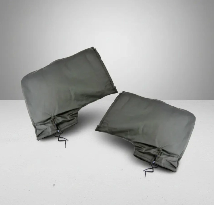 SET PAR CUBRE PUÑOS DE INVIERNO PARA MOTO ECO CUERO CHIPORRO - 5