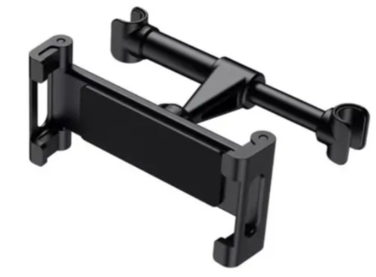 SOPORTE PARA AUTO REPOSACABEZAS TABLET TELE FONO 4-12 AJUSTABLE - 3