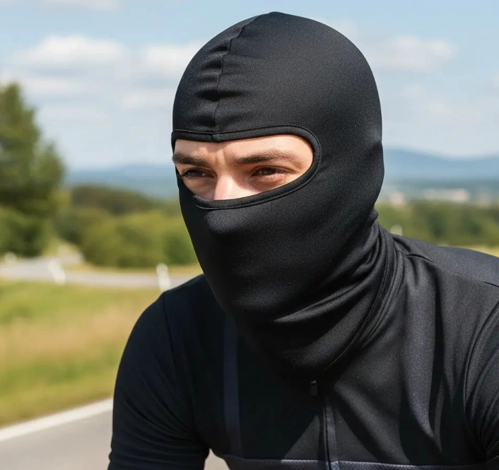 FUNDA DE LYCRA PARA CABEZA, IDEAL PARA DIAS DE FRIOS MOTO O BICI - 2