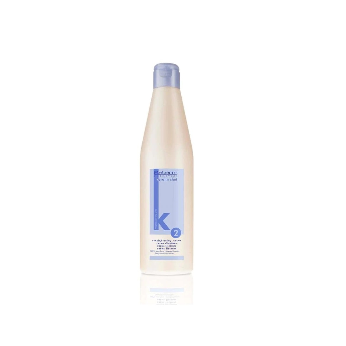ALISADO SALERM 500 ML KERATINA CREMA RA KERATIN SHOT - 1