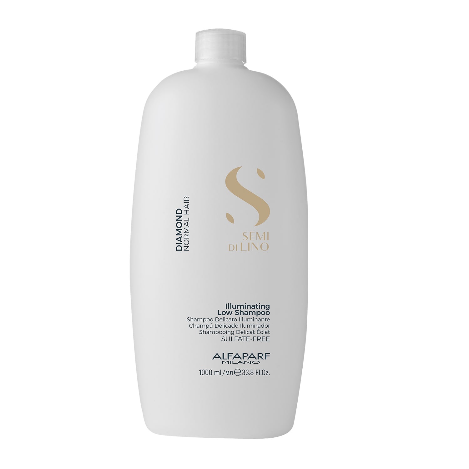SHAMPOO ALFAPARF 1000 ML DIAMOND ILUMINADOR SEMI DI LINO - 1