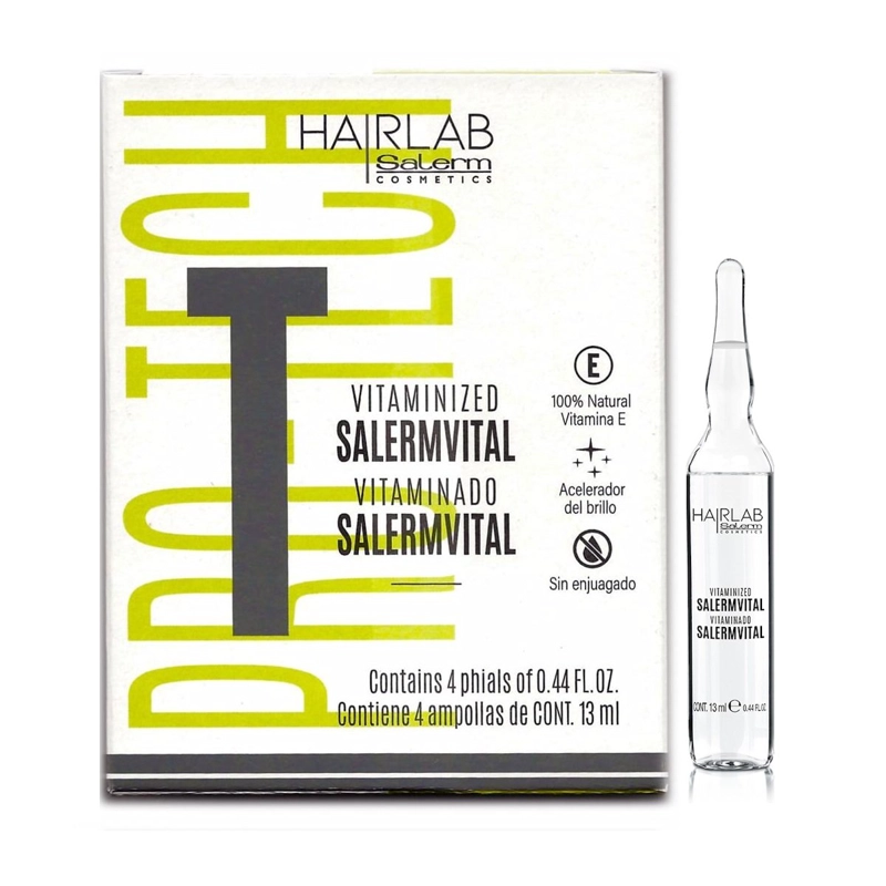 PACK SALERM 4 AMPOLLAS REPARACIÓN VITAL HAIRLAB - 1