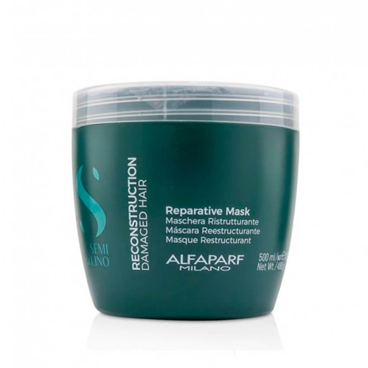 ALFAPARF MASCARA CAPILAR RECONSTRUCCION SEMI DI LINO 500 ML - 1