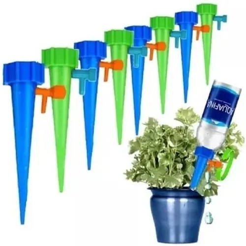 PACK X24 ESTACA RIEGO POR GOTEO CULTIVO PLANTAS ECOLÓGICO - 1