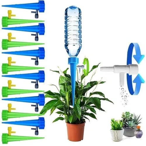 PACK X12 ESTACA RIEGO POR GOTEO CULTIVO PLANTAS ECOLÓGICO - 1