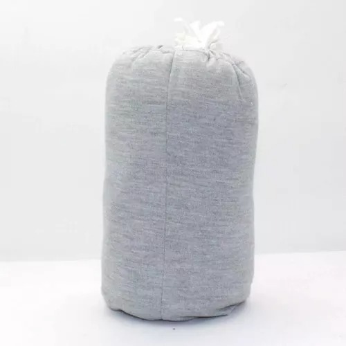 FULAR PORTABEBÉ SEMIELASTICADO CON BOLSILLO GRIS CLARO - 3