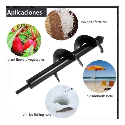 DUO BROCAS AHOYADOR PLANTAR JARDIN TALADRO 5 X 45 8 X 45 - 4