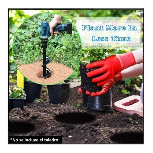DUO BROCAS AHOYADOR PLANTAR JARDIN TALADRO 5 X 45 8 X 45 - 5