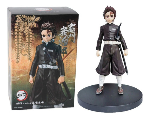 FIGURA ACCIÓN KIMETSU NO YAIBA TANJIROU 16 CM DEMON SLAYER B - 1