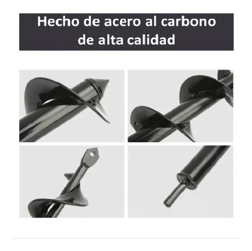 BROCA 5X45 AHOYADOR PLANTAR JARDIN TALADRO COMUN - 4