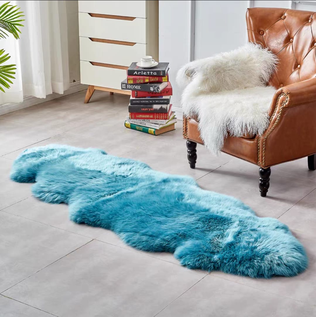 ALFOMBRA ANGELES DEL HOGAR FELPA SHAGGY PELO LARGO 60 X 180 CM - 1