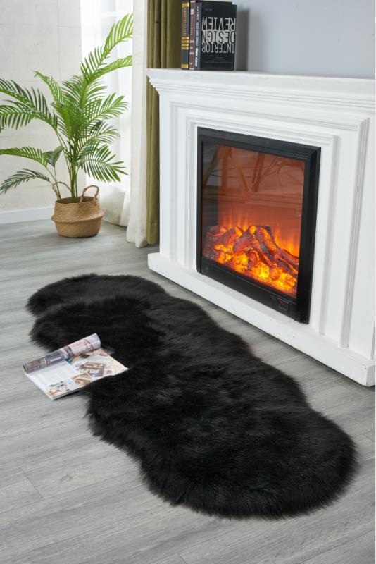 ALFOMBRA ANGELES DEL HOGAR FELPA SHAGGY PELO LARGO 60 X 140 CM - 1