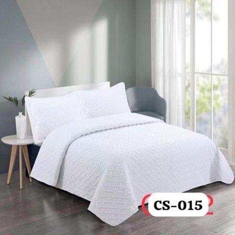 CUBRECAMA ANGELES DEL HOGAR 2 PLAZAS ALGODÓN QUILT VERANO COBERTOR - 1