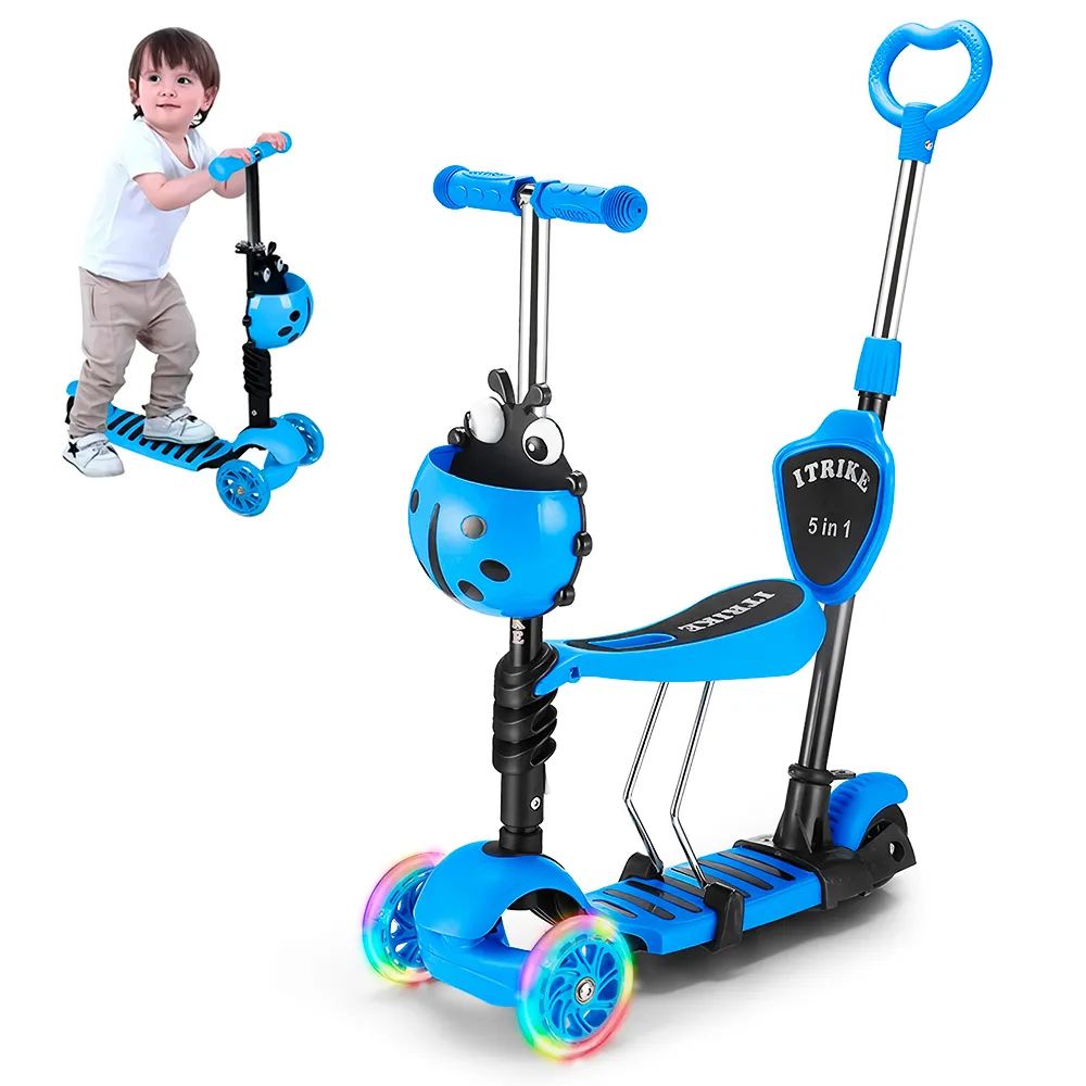 SCOOTER MONOPATÍN 3 EN 1 AJUSTABLE NIÑO/NIÑA - 2