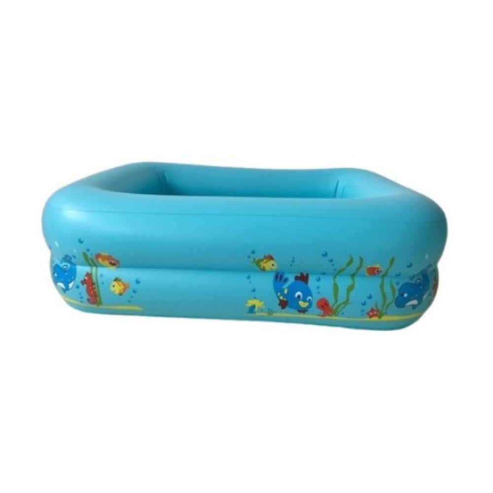 PISCINA INFLABLE ANGELES DEL HOGAR VERANO AGUA FAMILIA 110X70X25 CM NIÑOS - 1