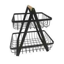 ORGANIZADOR FRUTERO METÁLICO 27X17X29CM - 2
