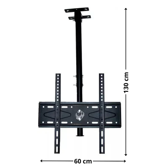 SOPORTE TV TECHO O PARED AJUSTABLE BASE 32 A 85 ANGELES DEL HOGAR - 1