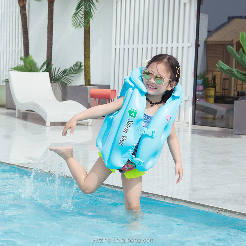 CHALECO ANGELES DEL HOGAR INFLABLE SEGURIDAD NIÑOS PISCINA - 1