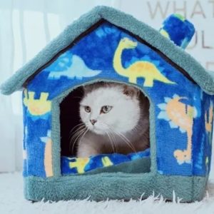 CASA PERROS Y GATOS ANGELES DEL HOGAR TELA - 1