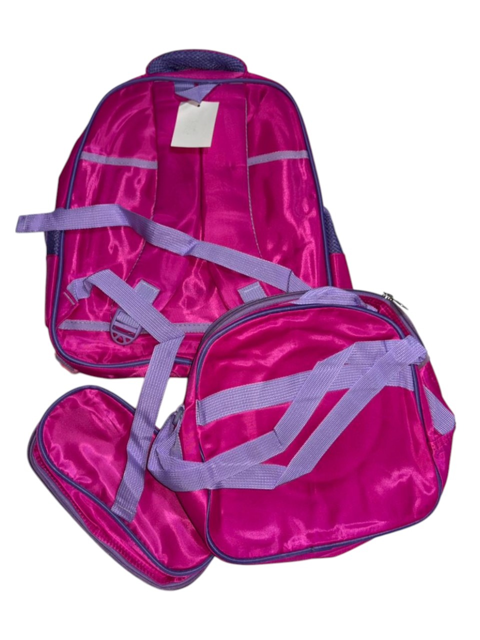 MOCHILA ESCOLAR INFANTIL 3D MAS LONCHERA Y ESTUCHE - 2