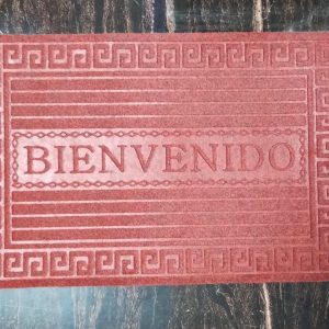 ALFOMBRAS PARA LA ENTRADA ENGOMADAS MODELO BIENVENIDO - 1