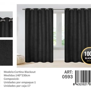 CORTINAS BLACKOUT PACK 2 PAÑOS 140×230 - 1