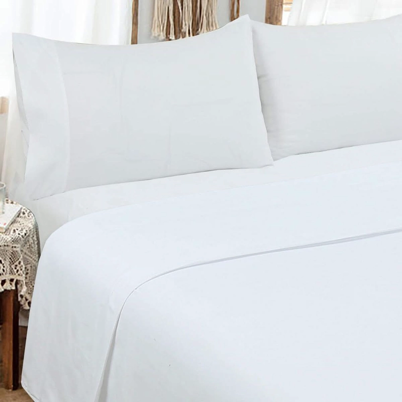 SABANA DE ALGODON LISA SUPER KING 290x275cm - 2