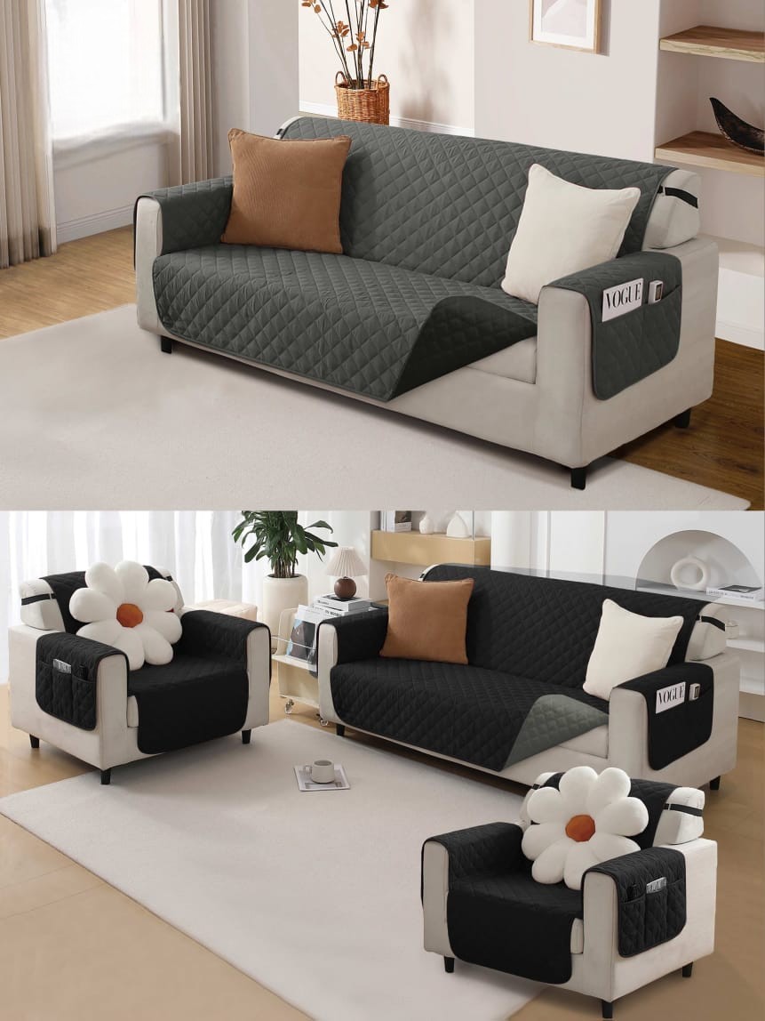 FUNDA COBERTOR CUBRE SILLON 3+1+1 REVERSIBLE - 1