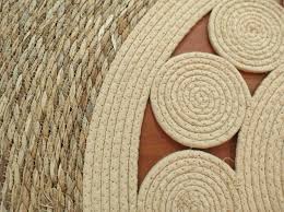 ALFOMBRA REDONDA YUTE 120CM - 2