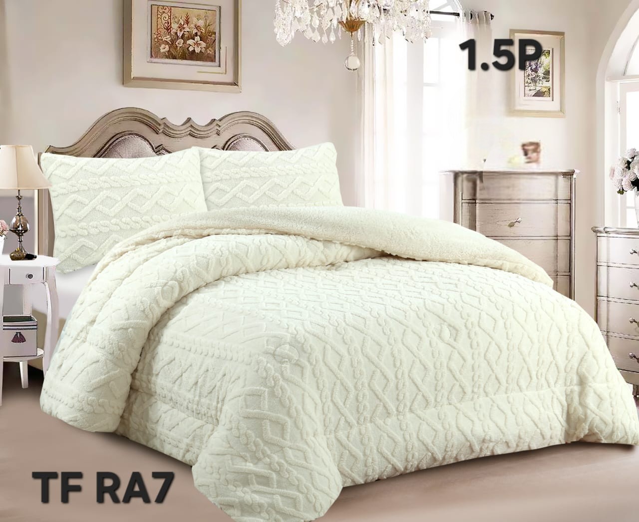 PLUMON DE INVIERNO TEN FEI TEXTURIZADO 180X230CM - 1