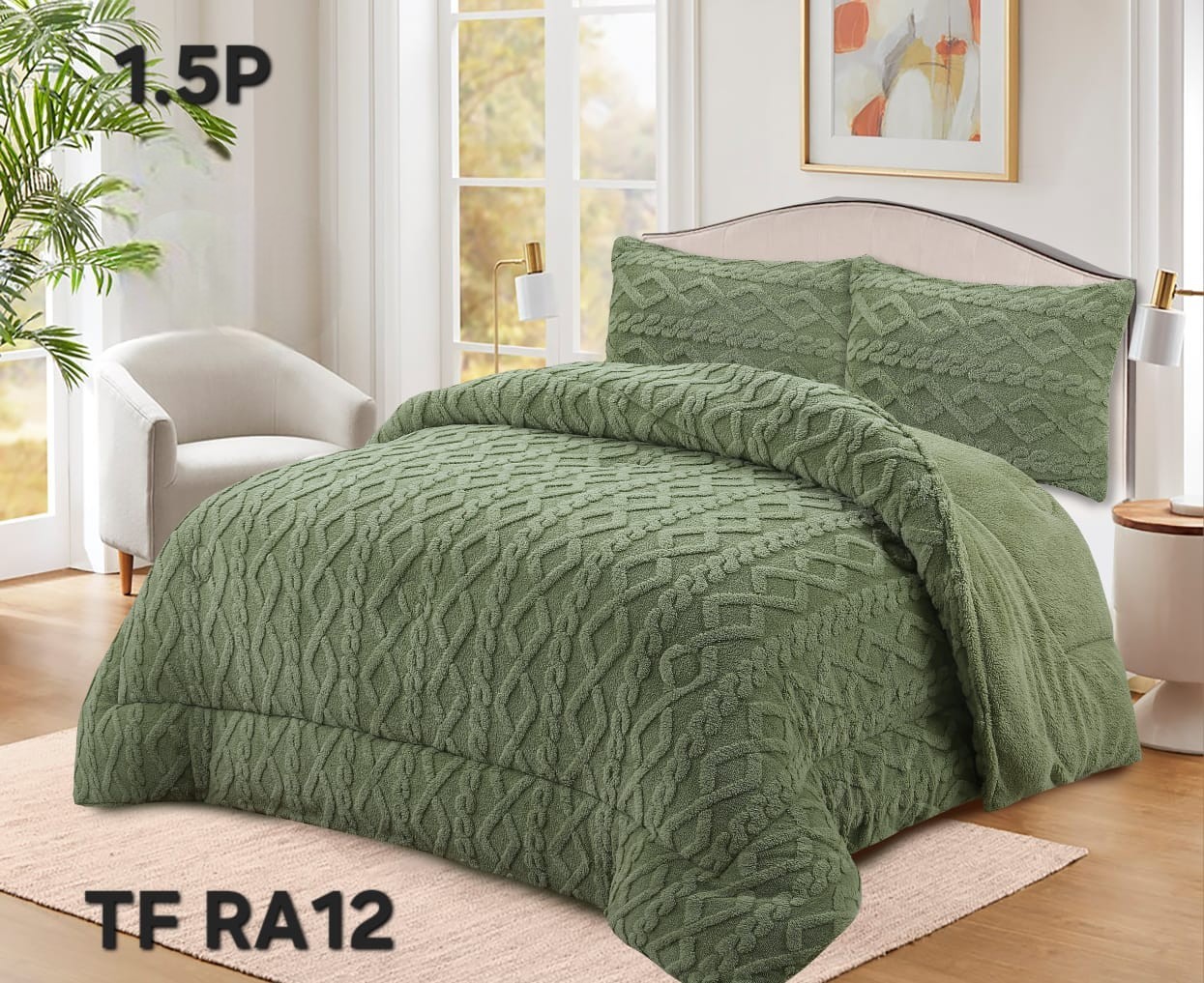 PLUMON DE INVIERNO TEN FEI TEXTURIZADO 180X230CM - 1