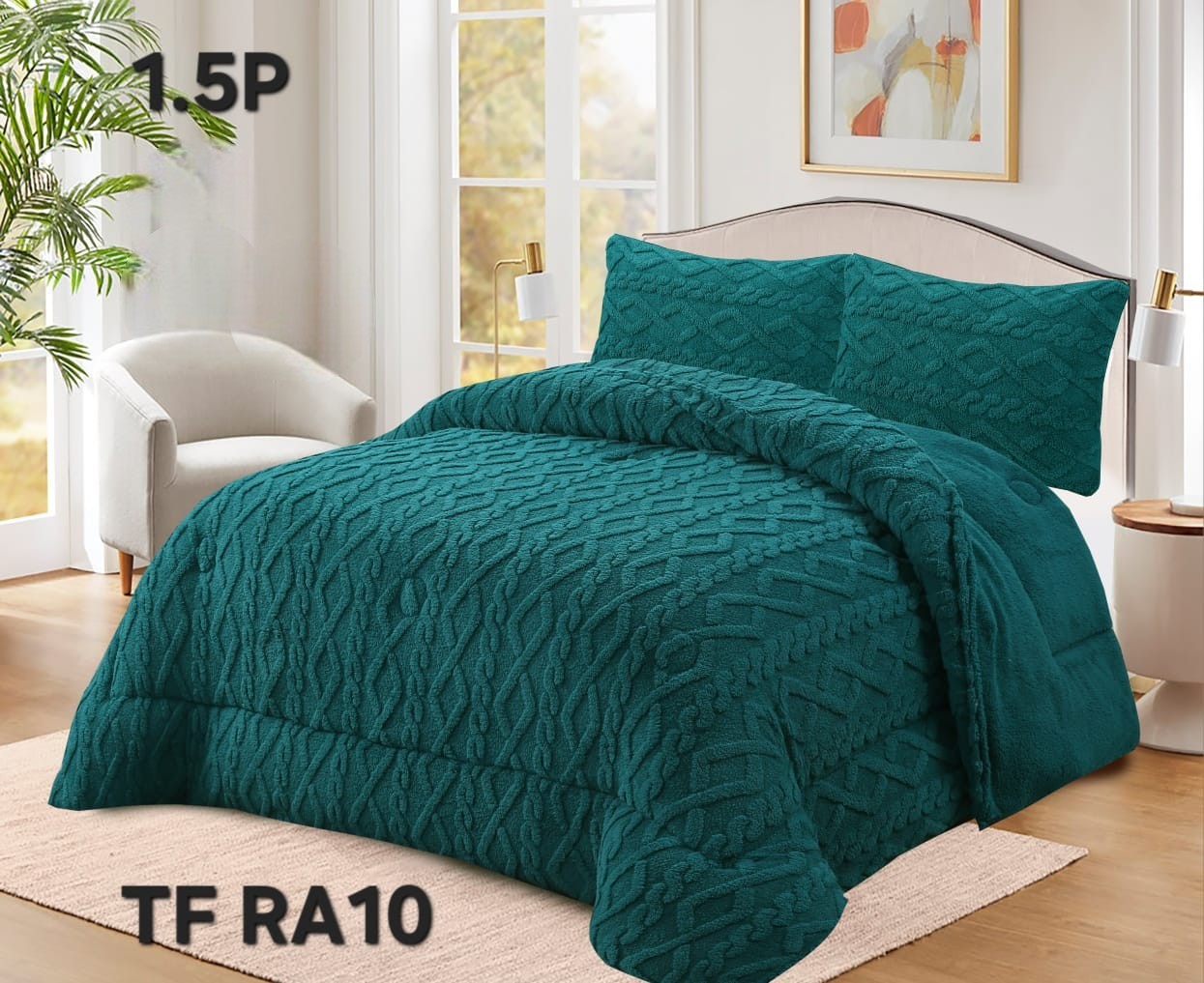 PLUMON DE INVIERNO TEN FEI TEXTURIZADO 180X230CM - 1