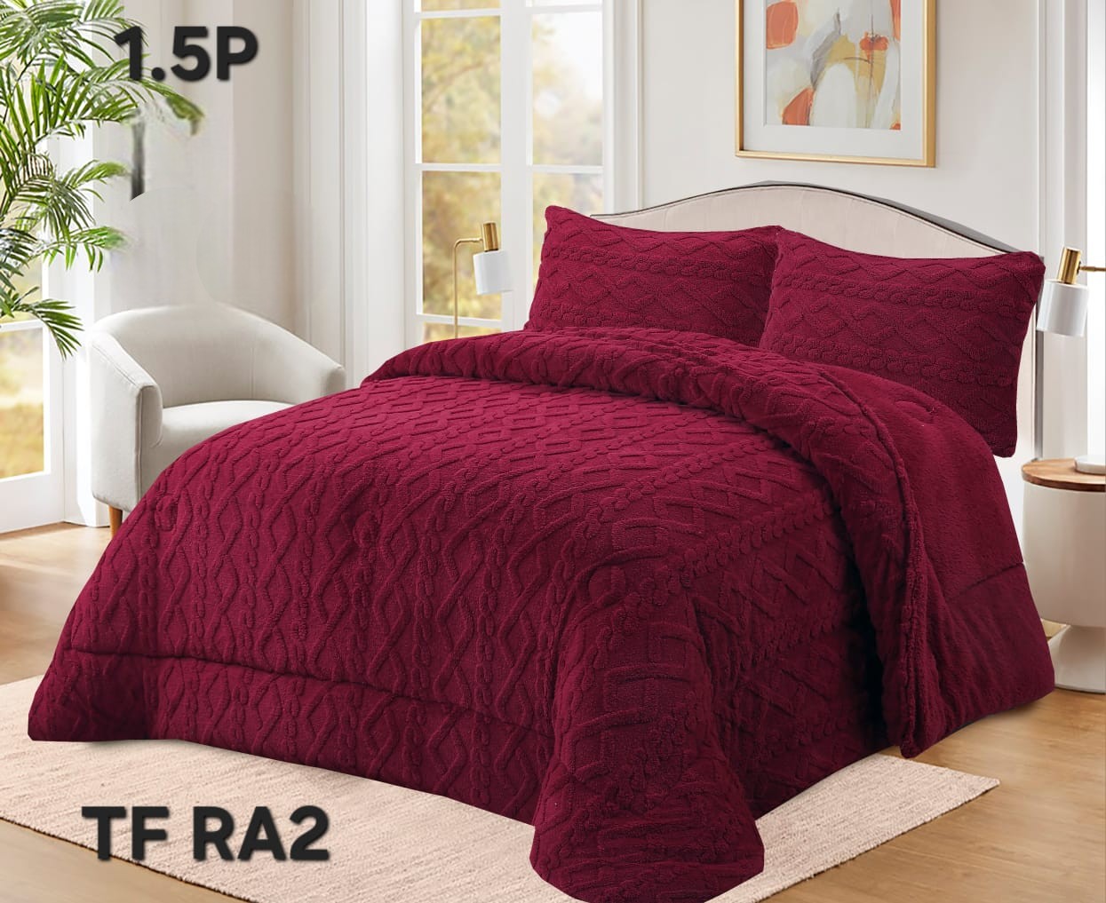 PLUMON DE INVIERNO TEN FEI TEXTURIZADO 180X230CM - 1