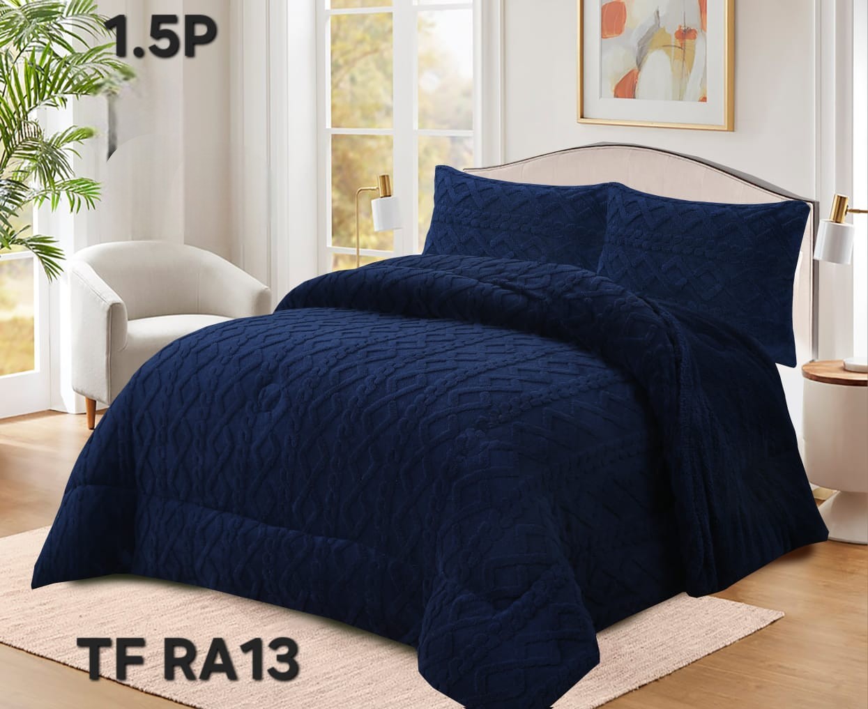 PLUMON DE INVIERNO TEN FEI TEXTURIZADO 180X230CM - 1