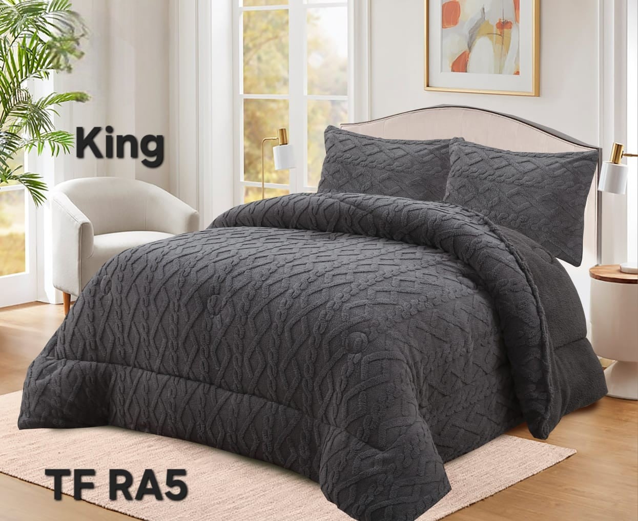PLUMON DE INVIERNO TEXTURIZADO TEN FEI KING - 1